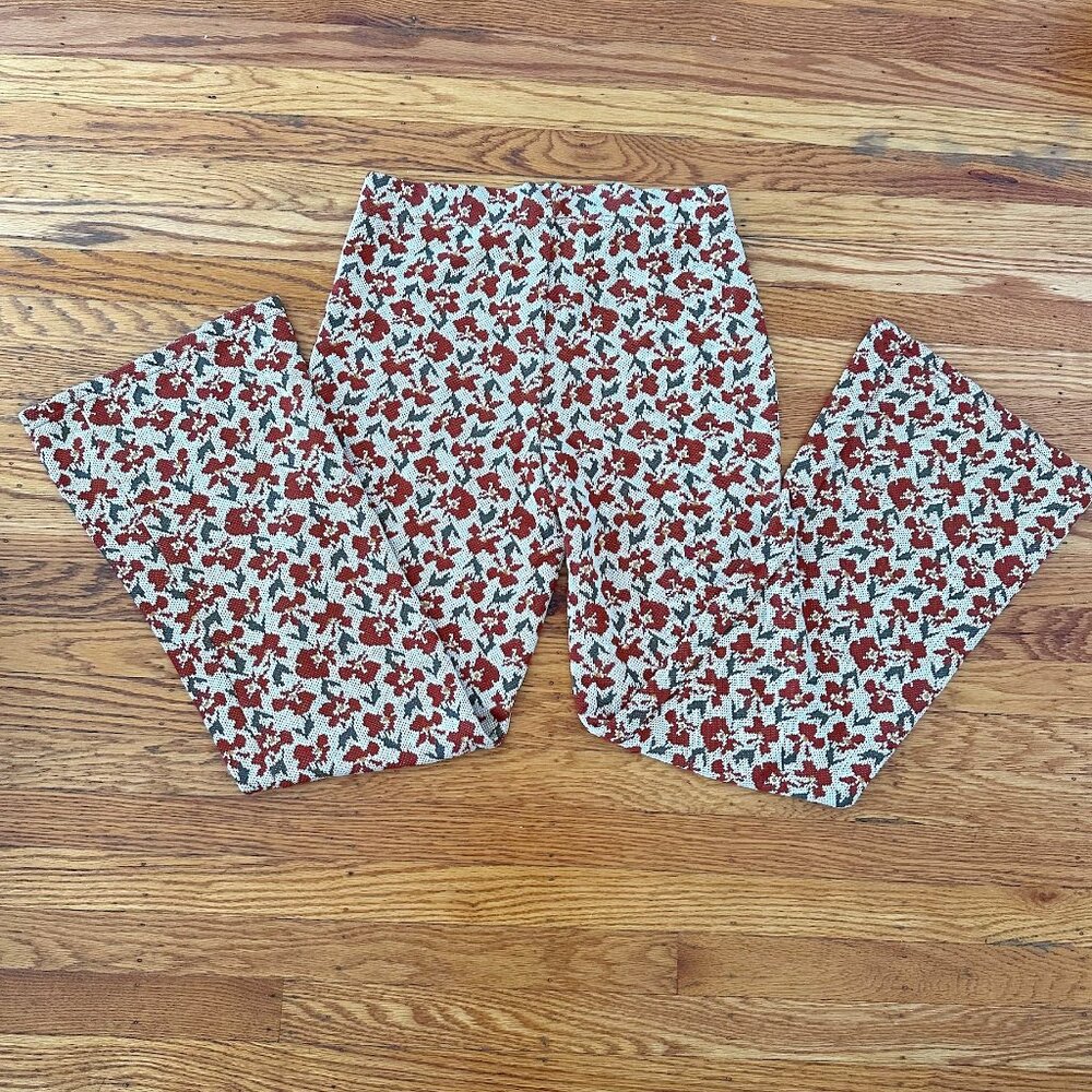 Urban Outfitters Pants Womens Knit High Waist Flare Leg_L